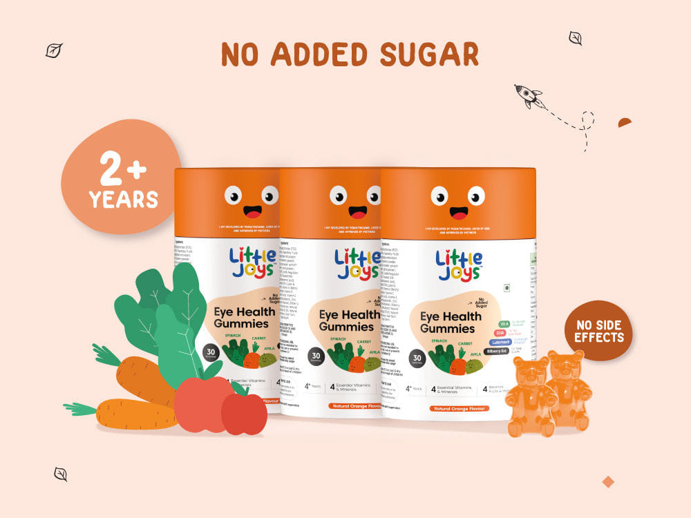 Buy Eye Health Gummies for Kids Pack of 3 Little Joys